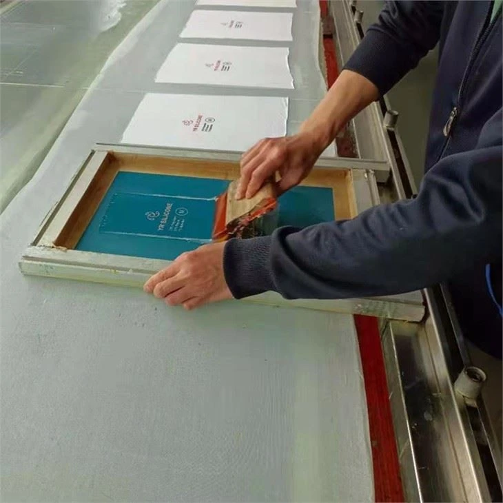 Drucken mit Silikontinte