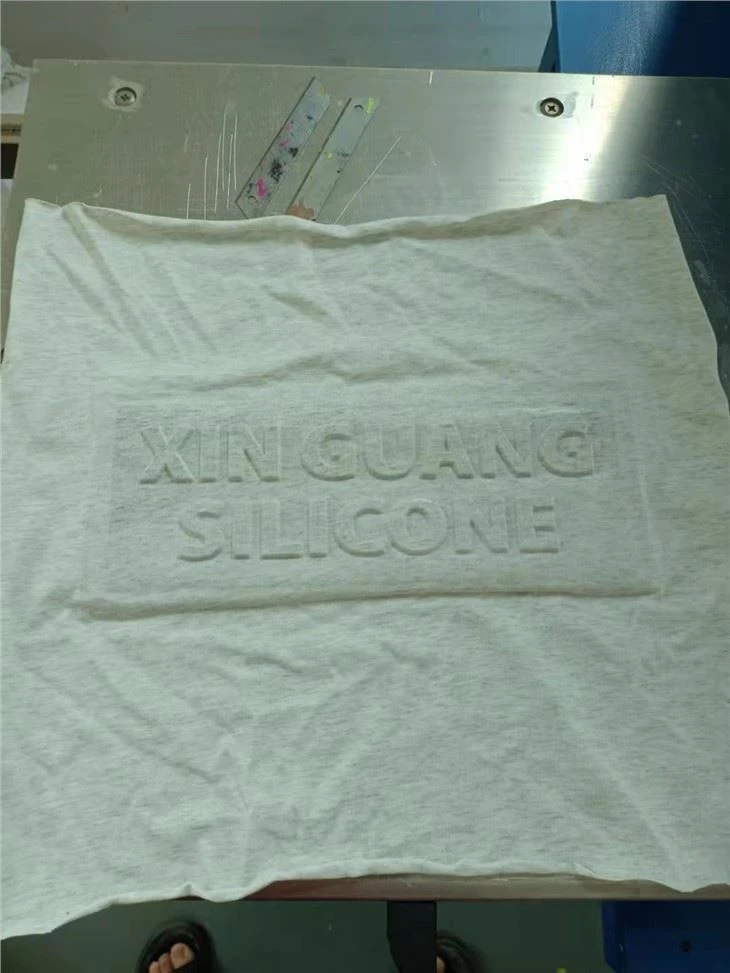 Prägung mit Silikontinte